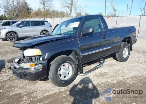 2004 GMC Sierra 1500 Sle z USA, uszkodzony, nr VIN 1GTEK14T84Z196961
